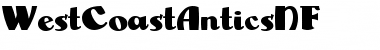 Download WestCoastAnticsNF Font Download WestCoastAnticsNF Font