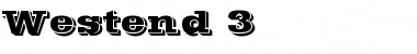 Download Westend 3 Font Download Westend 3 Font