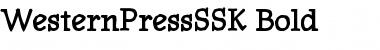 Download WesternPressSSK Font Download WesternPressSSK Font
