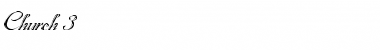 Download Church 3 Font Download Church 3 Font
