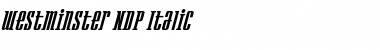 Download Westminster NDP Font Download Westminster NDP Font