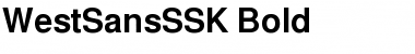 Download WestSansSSK Font Download WestSansSSK Font