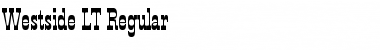 Download Westside LT Regular Font Download Westside LT Regular Font