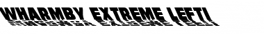 Download Wharmby Extreme Lefti Font Download Wharmby Extreme Lefti Font