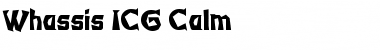 Download Whassis ICG Calm Font Download Whassis ICG Calm Font