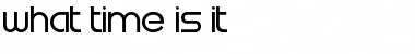 Download What time is it? Font Download What time is it? Font