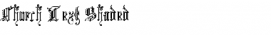 Download Church Text 'Shaded' Font Download Church Text 'Shaded' Font