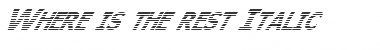 Download Where is the rest Font Download Where is the rest Font