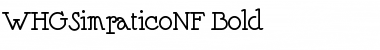 Download WHGSimpaticoNF Font Download WHGSimpaticoNF Font
