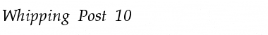 Download Whipping Post 10 Font Download Whipping Post 10 Font