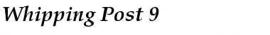 Download Whipping Post 9 Font Download Whipping Post 9 Font