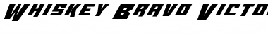 Download Whiskey Bravo Victor Ex Font Download Whiskey Bravo Victor Ex Font