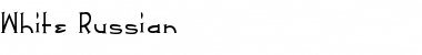 Download White Russian Font Download White Russian Font