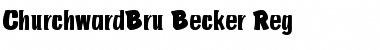 Download ChurchwardBru Becker Reg Font Download ChurchwardBru Becker Reg Font