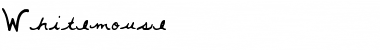 Download Whitemouse Font Download Whitemouse Font