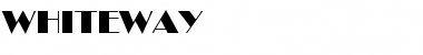 Download WHITEWAY Font Download WHITEWAY Font