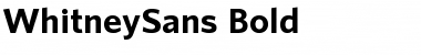 Download WhitneySans Font Download WhitneySans Font