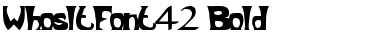 Download WhosItFont42 Font Download WhosItFont42 Font
