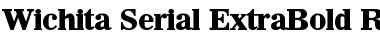 Download Wichita-Serial-ExtraBold Font Download Wichita-Serial-ExtraBold Font