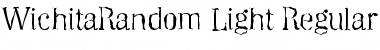 Download WichitaRandom-Light Font Download WichitaRandom-Light Font