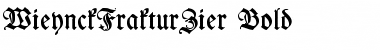Download WieynckFrakturZier Font Download WieynckFrakturZier Font