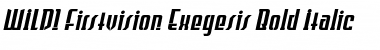 Download WILD1 Firstvision Exegesis Font Download WILD1 Firstvision Exegesis Font