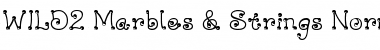 Download WILD2 Marbles & Strings Font Download WILD2 Marbles & Strings Font