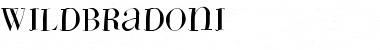 Download WildBradoni Font Download WildBradoni Font