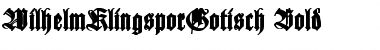 Download WilhelmKlingsporGotisch Bold Font Download WilhelmKlingsporGotisch Bold Font