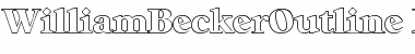 Download WilliamBeckerOutline-Heavy Font Download WilliamBeckerOutline-Heavy Font
