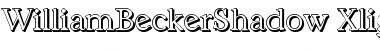 Download WilliamBeckerShadow-Xlight Font Download WilliamBeckerShadow-Xlight Font