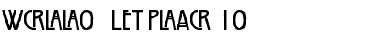 Download Willow LET Font Download Willow LET Font