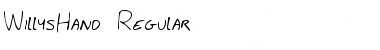 Download WillysHand Font Download WillysHand Font