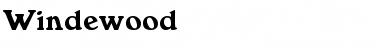 Download Windewood Font Download Windewood Font