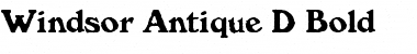 Download Windsor Antique D Font Download Windsor Antique D Font