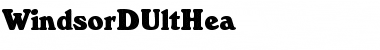 Download WindsorDUltHea Font Download WindsorDUltHea Font