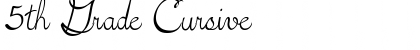 Download 5th Grade Cursive Font Download 5th Grade Cursive Font