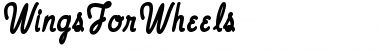 Download WingsForWheels Font Download WingsForWheels Font