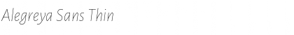 Download Alegreya Sans Thin Font Download Alegreya Sans Thin Font