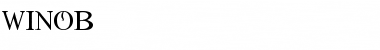 Download winob Font Download winob Font