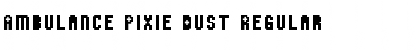 Download Ambulance Pixie Dust Font Download Ambulance Pixie Dust Font