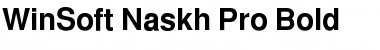 Download WinSoft Naskh Pro Font Download WinSoft Naskh Pro Font