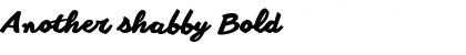 Download Another shabby Font Download Another shabby Font