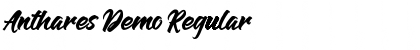 Download Anthares Demo Font Download Anthares Demo Font