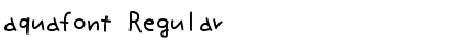 Download aquafont Font Download aquafont Font