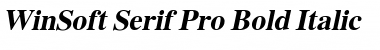 Download WinSoft Serif Pro Font Download WinSoft Serif Pro Font