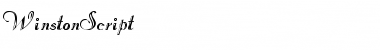 Download WinstonScript Font Download WinstonScript Font