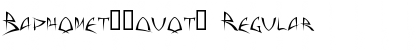 Download Baphomet!" Font Download Baphomet!" Font