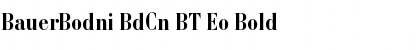 Download BauerBodni BdCn BT Eo Font Download BauerBodni BdCn BT Eo Font