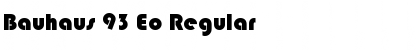 Download Bauhaus 93 Eo Font Download Bauhaus 93 Eo Font